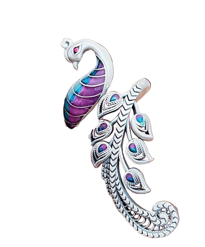 Dame Åpne Ringer Retro Phoenix Design 0