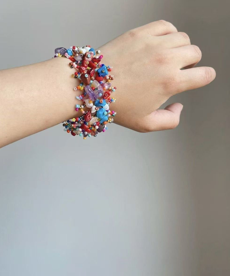 Dame Armbånd Asymmetrisk Flettet Design 0