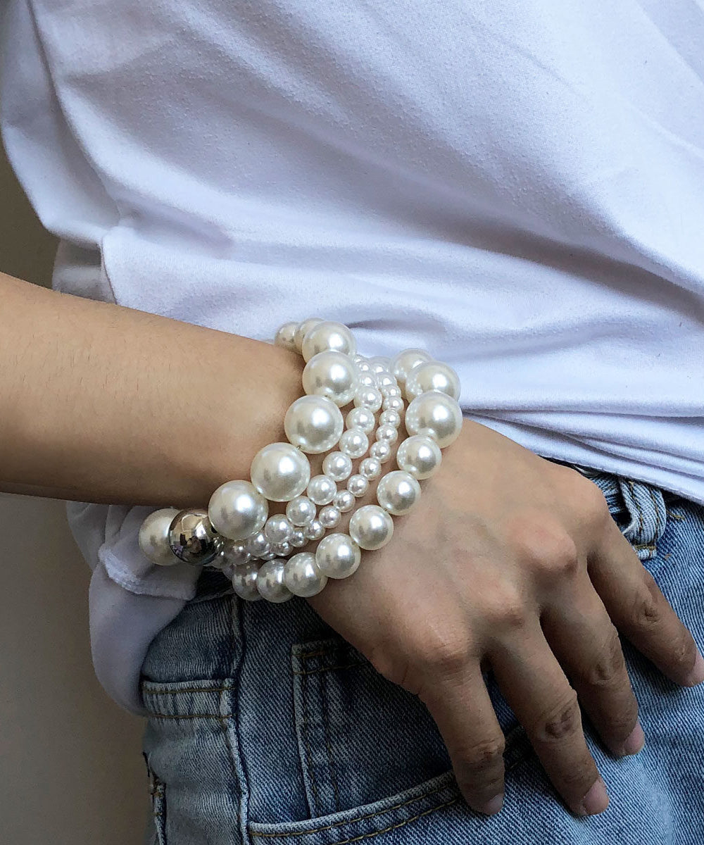 Dame Armbånd Flerlags Perle Design 2