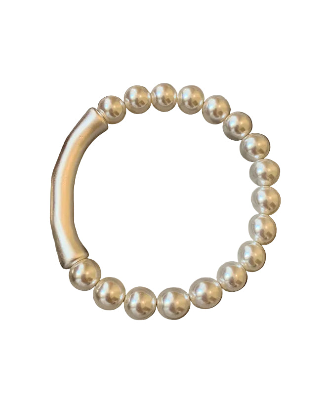 Dame Armbånd Perle Bamboo Joint Stilrent 3