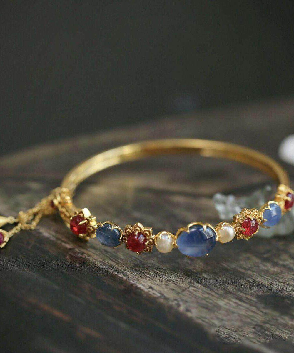 Dame Armbånd Perle Krystall Design 2