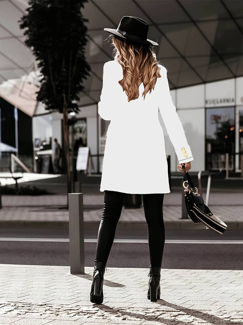 Dame Blazer Business Casual Modern Snitt 2