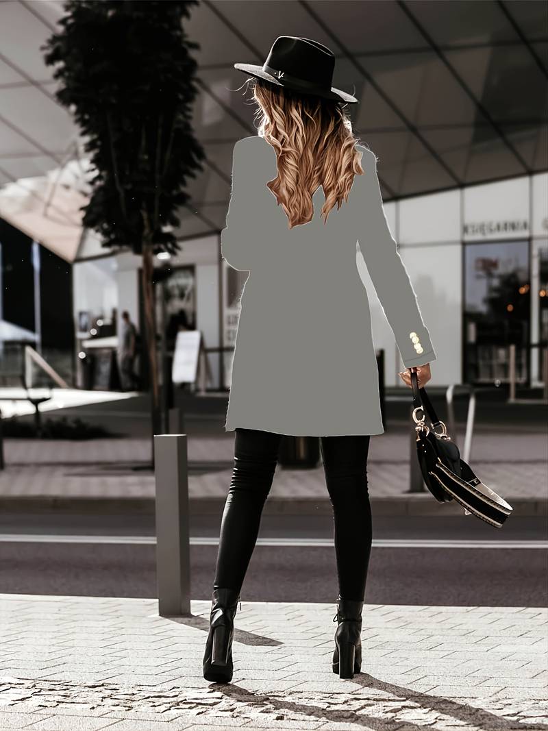 Dame Blazer Business Casual Modern Snitt 5