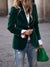Dame Blazer Fløyel med Gullknapper Tidløs Design 4