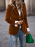Dame Blazer Fløyel med Gullknapper Tidløs Design 7