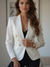 Dame Blazer Skreddersydd Stilig Design 1