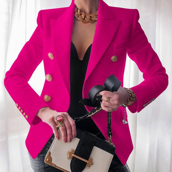 Dame Blazer Skreddersydd Stilig Design 4
