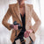 Dame Blazer Skreddersydd Stilig Design 7