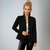 Dame Blazer Teksturert Design Rayon Polyester Spandex 3