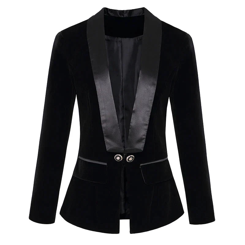 Dame Blazer Til Kjole Med Elegant Design 3