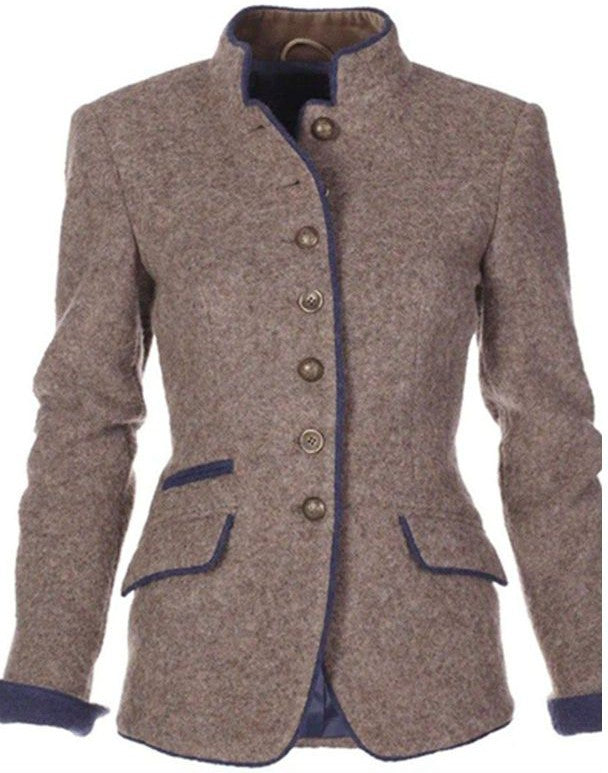 Dame Blazer Vintage Med Knapper 1