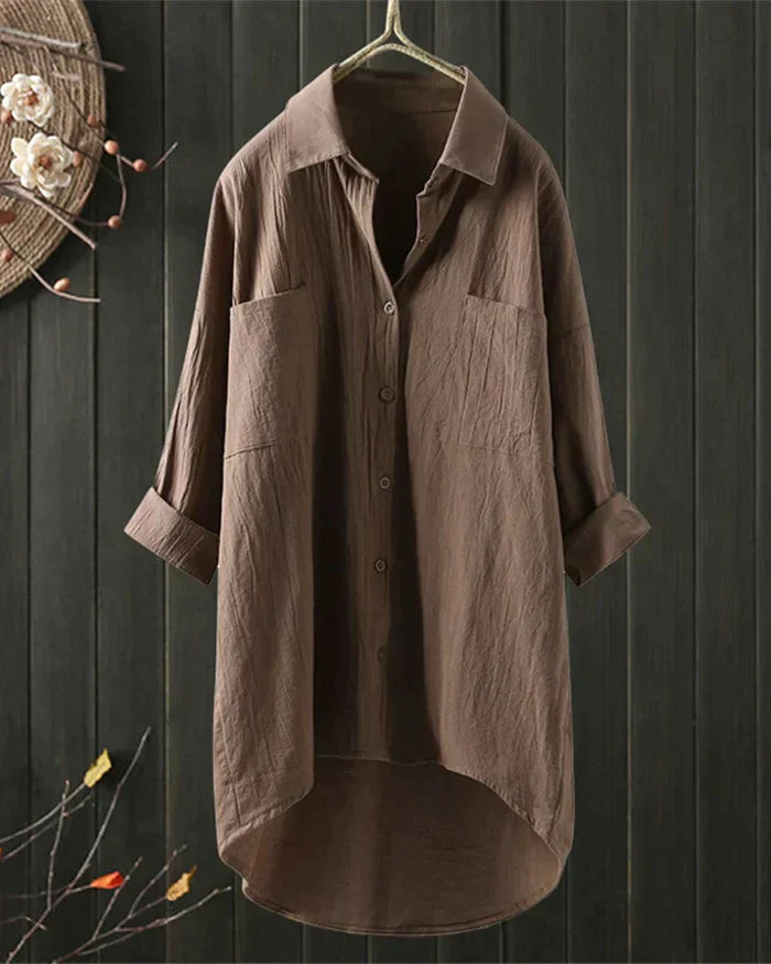 Dame Bluse Klassisk Stil 2