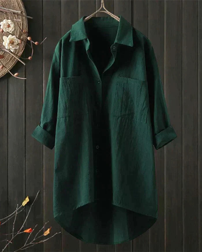 Dame Bluse Klassisk Stil 4