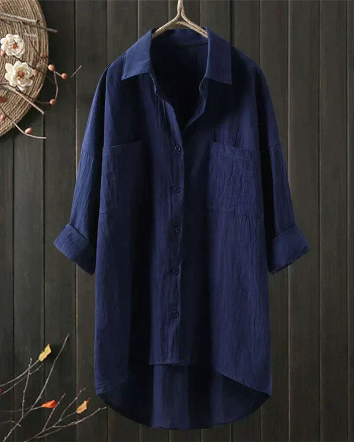 Dame Bluse Klassisk Stil 5
