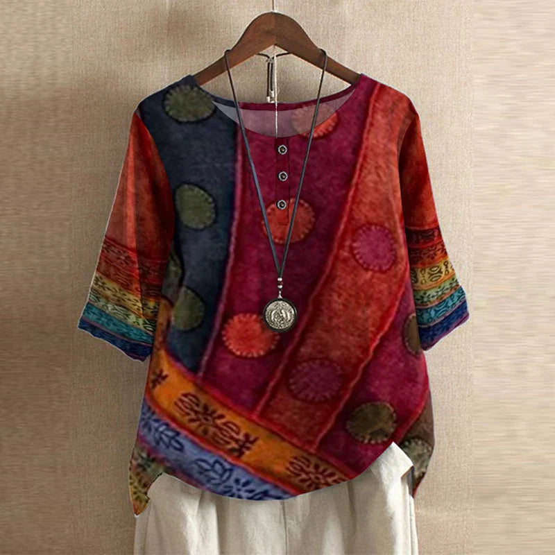 Dame Bluse Retro-inspirert 3