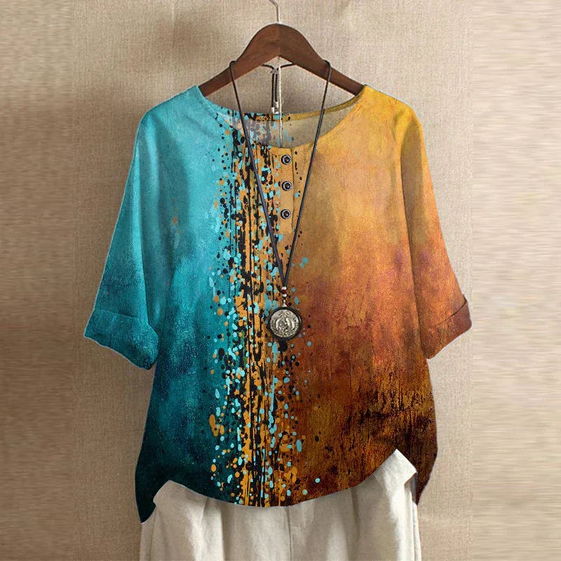 Dame Bluse Retro-inspirert 7