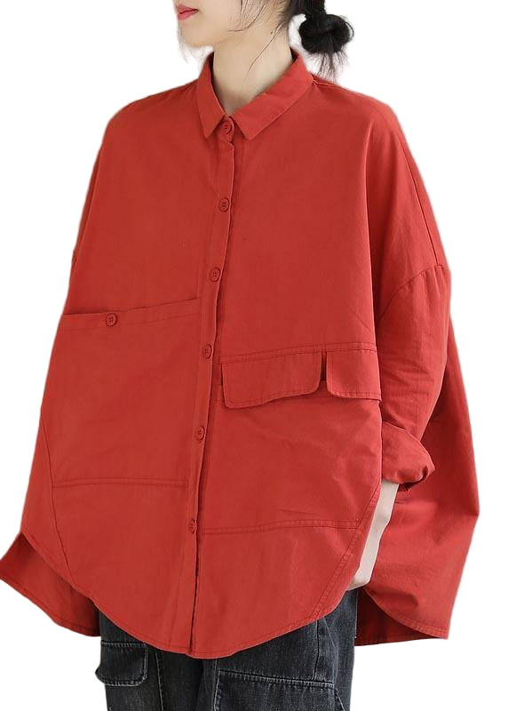 Dame Bluse med Jakkeslag Asymmetrisk Design 0