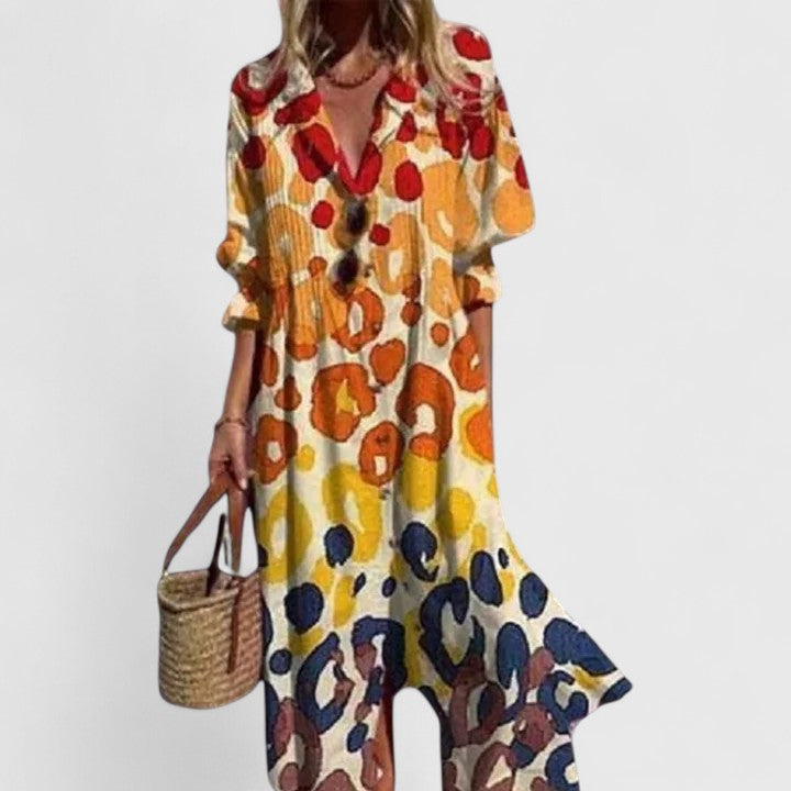 Dame Boho Kjole med Unik Design til Sommerbruk 3