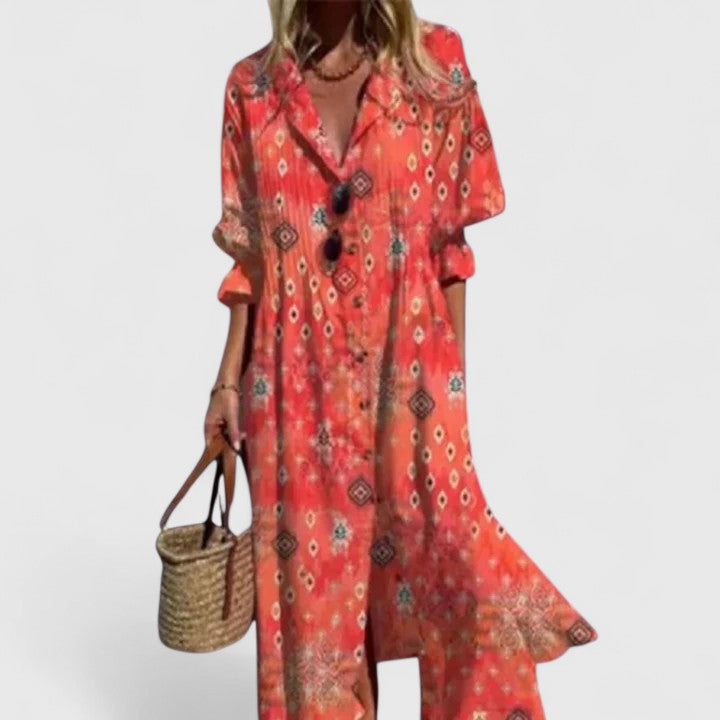 Dame Boho Kjole med Unik Design til Sommerbruk 5