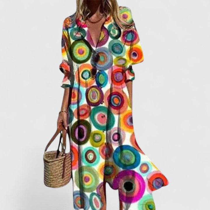 Dame Boho Kjole med Unik Design til Sommerbruk 6