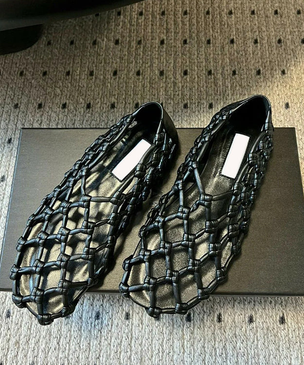 Dame Boho Sandaler med Hul Design 0