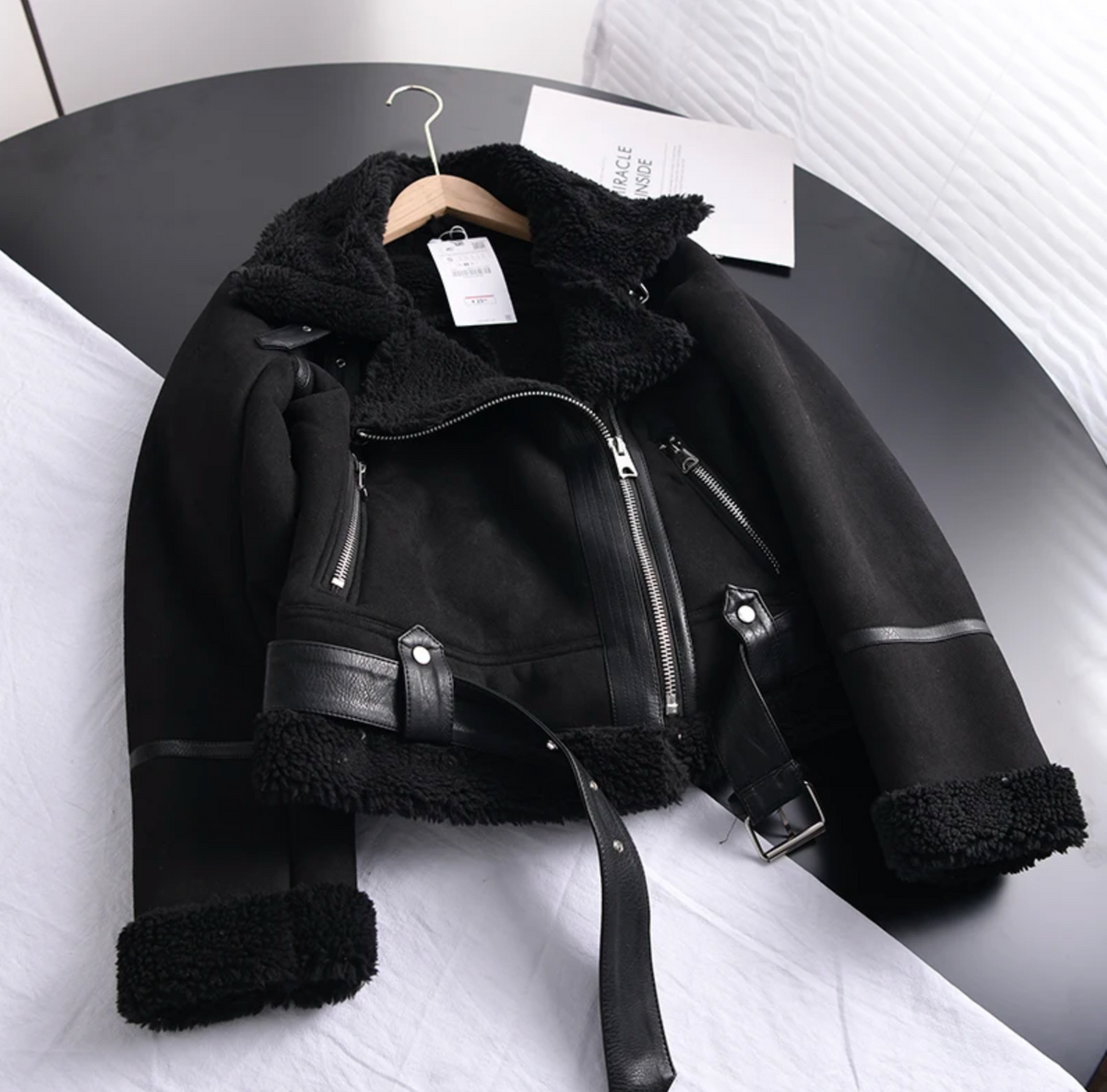 Dame Bomberjakke Fleece Stilig 9