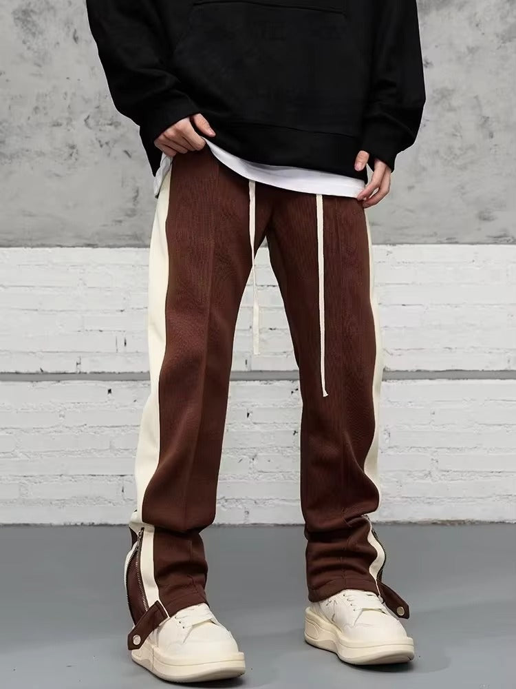 Dame Bukser 90-tallsinspirert med Kontraststripe 4