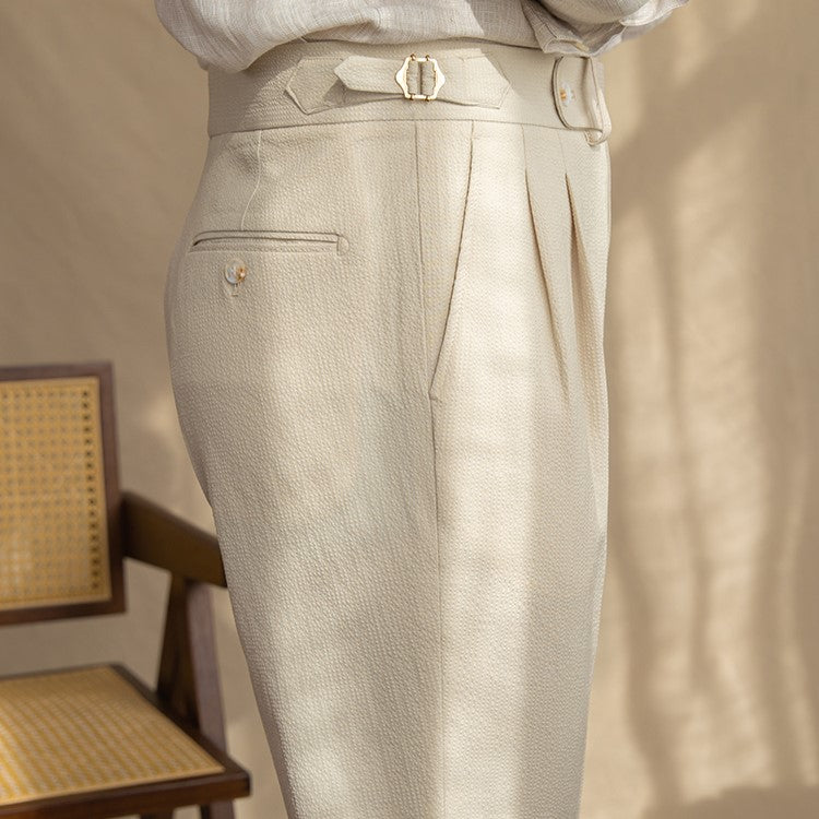 Dame Bukser Høy Midje Vintage Stil 8