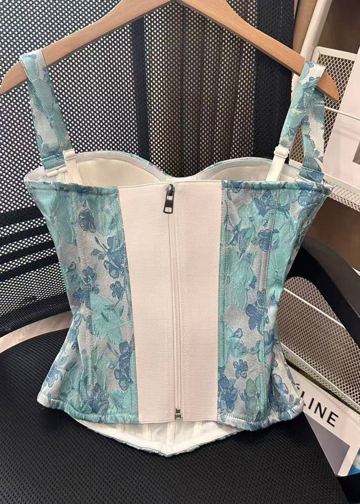 Dame Cami Topp med Jacquard Fiskebeinmønster 3