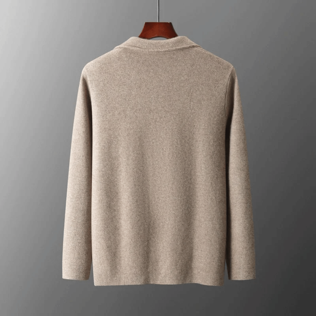 Dame Cardigan med Klassisk Design 2