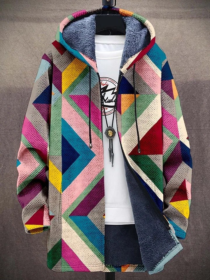 Dame Cardigan med Kunsttrykk 0