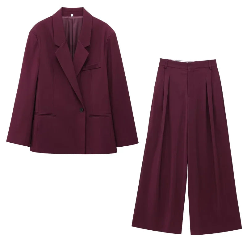 Dame Casual Dresssett med Høy Midje 0