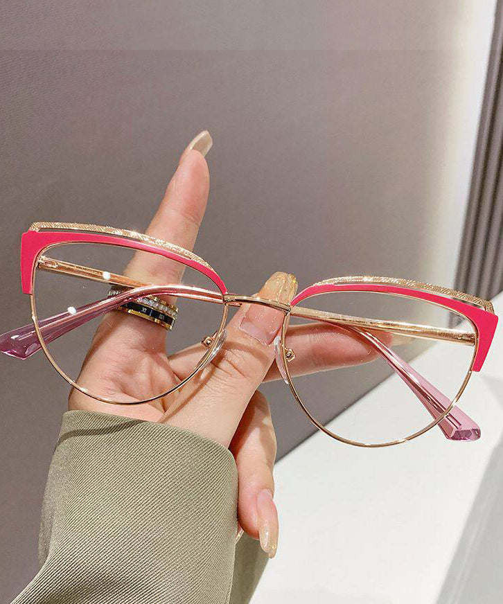 Dame Cat Eye Lesebriller med Fargeskift 4