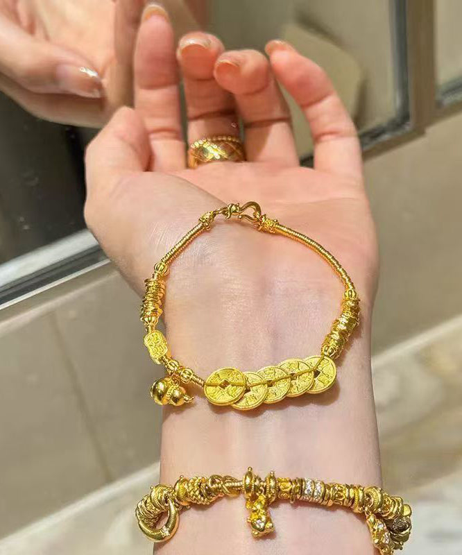 Dame Charm Armbånd Overgild Design 1