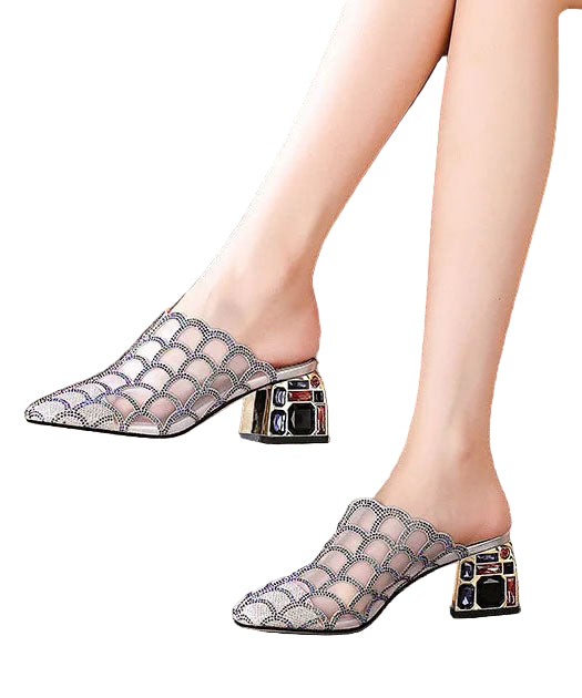 Dame Chunky Slide Sandaler 0