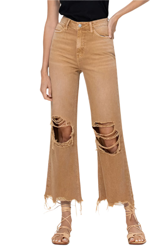 Dame Crop Flare Jeans Vintage 90-tall 0