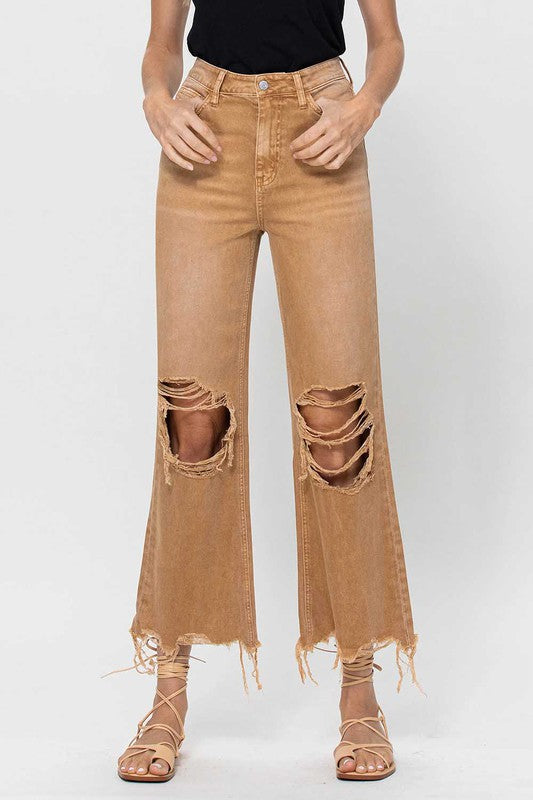 Dame Crop Flare Jeans Vintage 90-tall 2