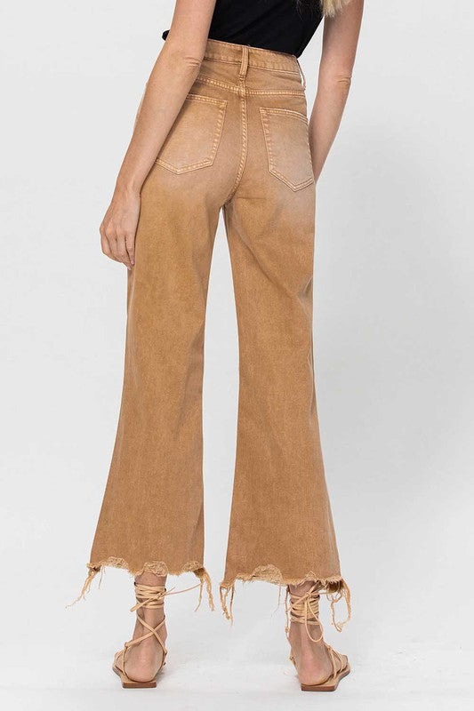 Dame Crop Flare Jeans Vintage 90-tall 4
