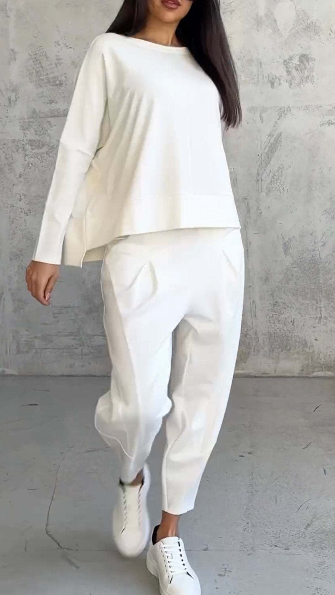 Dame Delt Sett Komfortabelt Design 2