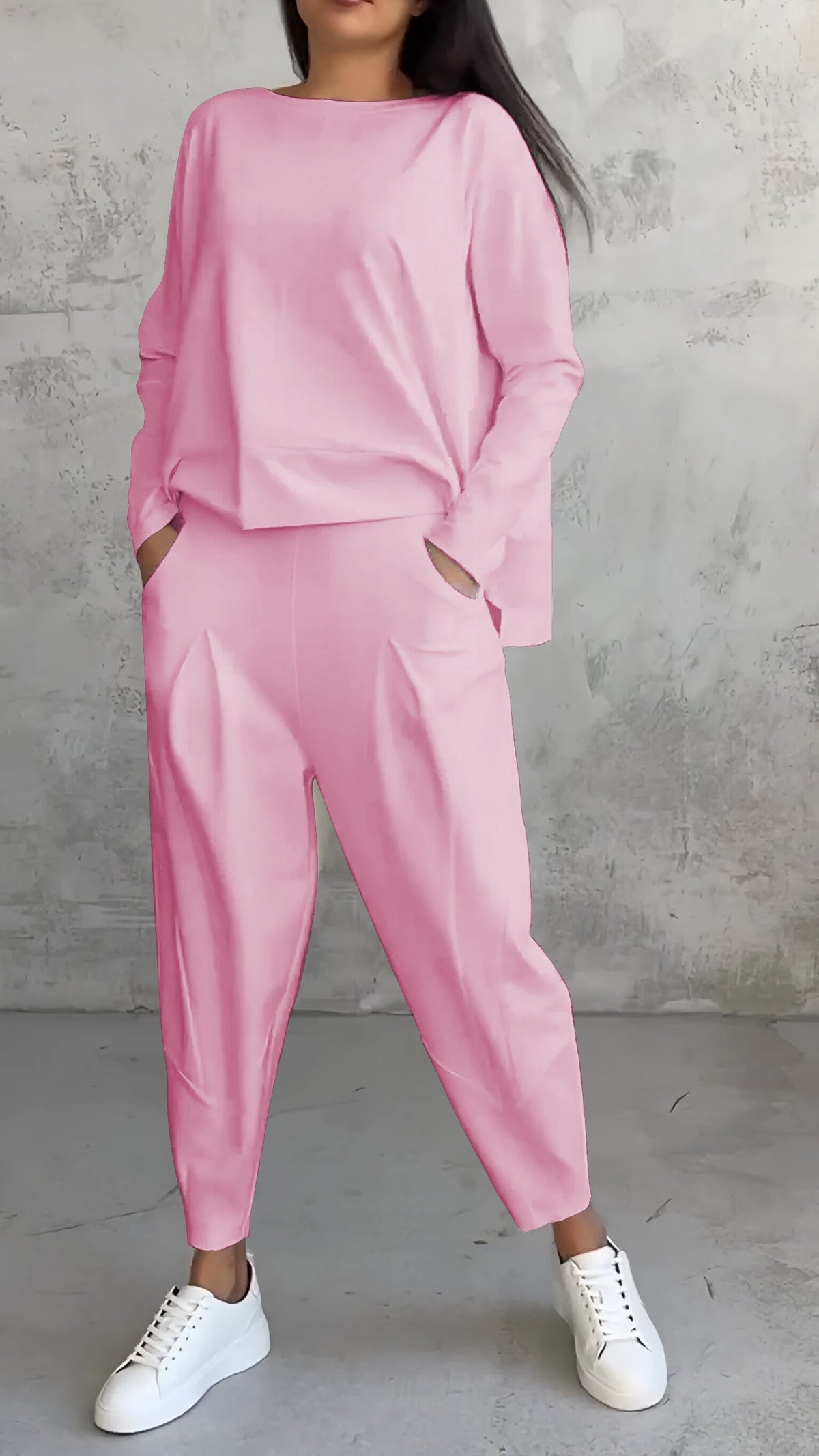 Dame Delt Sett Komfortabelt Design 6