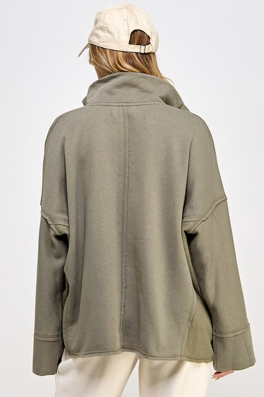 Dame Ermeløs Pullover V-Hals Lette Materialer 2