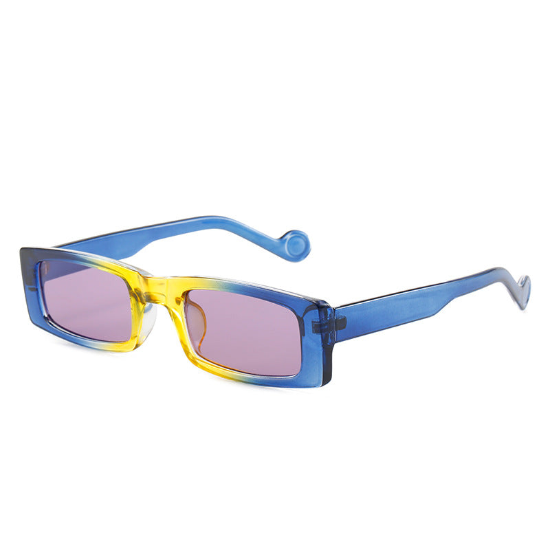 Dame Firkantede Solbriller Trendy 4