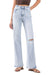 Dame Flare Jeans Høy Midje Vintage Stil 0