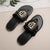 Dame Flate Sandaler Unik Design 1