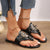 Dame Flate Sandaler Unik Design 5