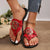 Dame Flate Sandaler Unik Design 7