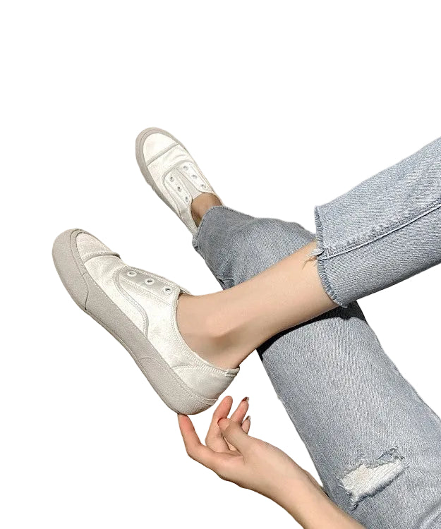 Dame Flate Sko med Plattform 2