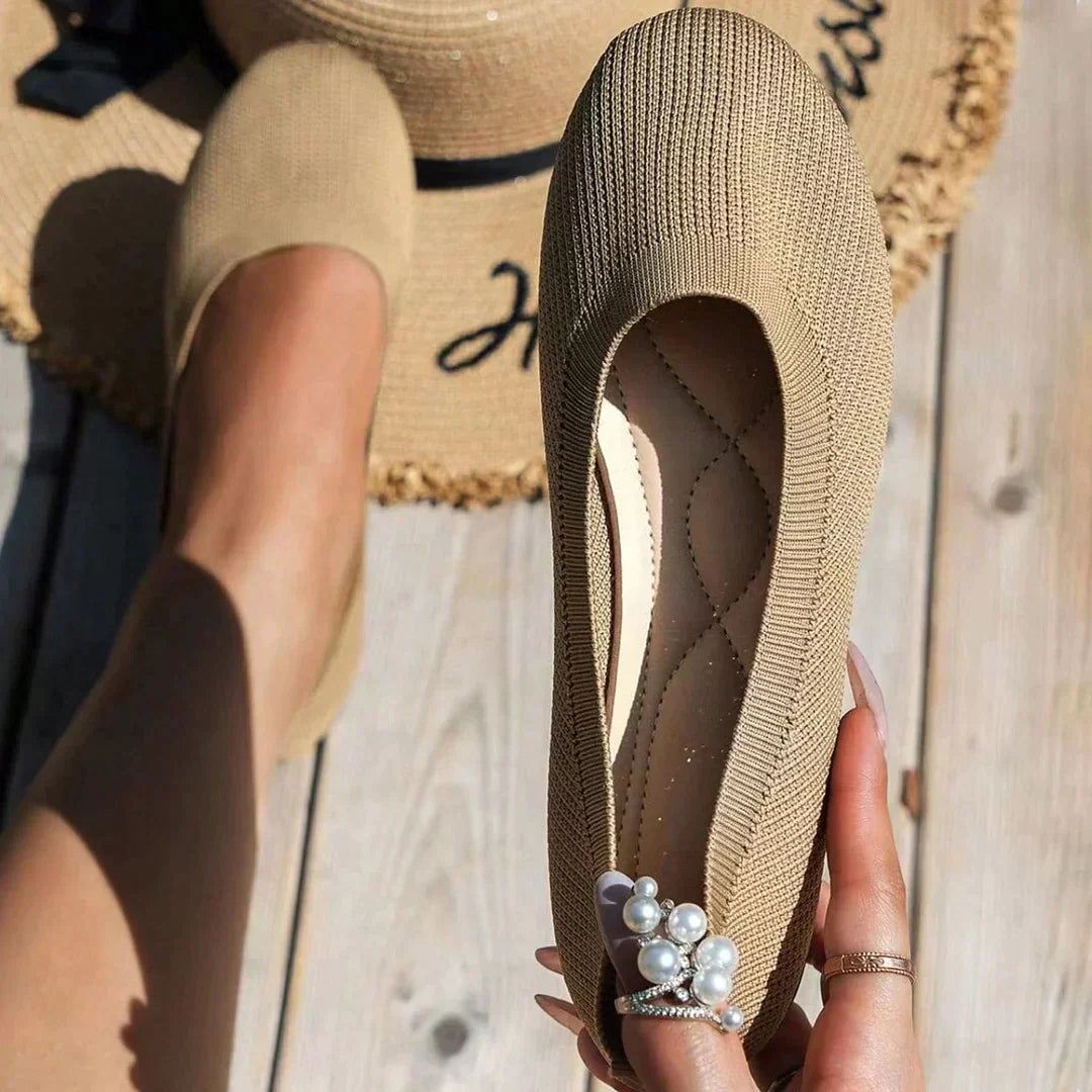 Dame Flats Sko med Flat Såle 11