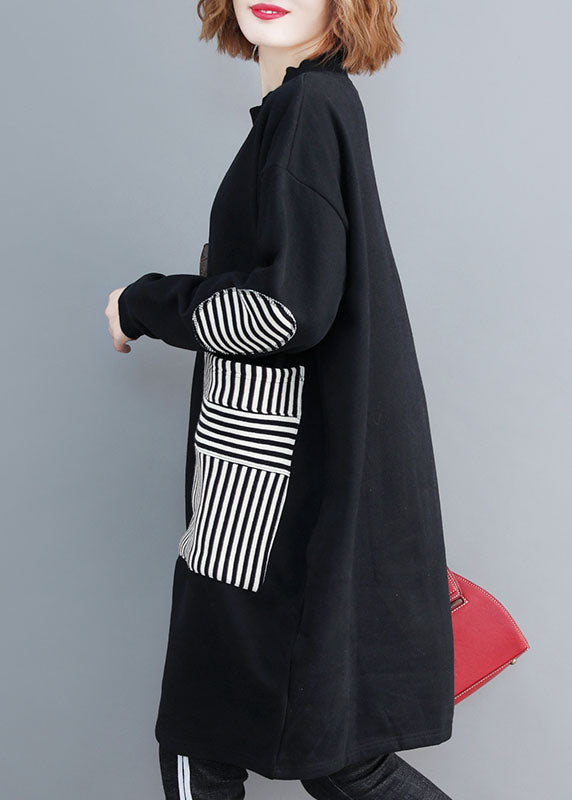 Dame Fleece Kjole med Lommer 3