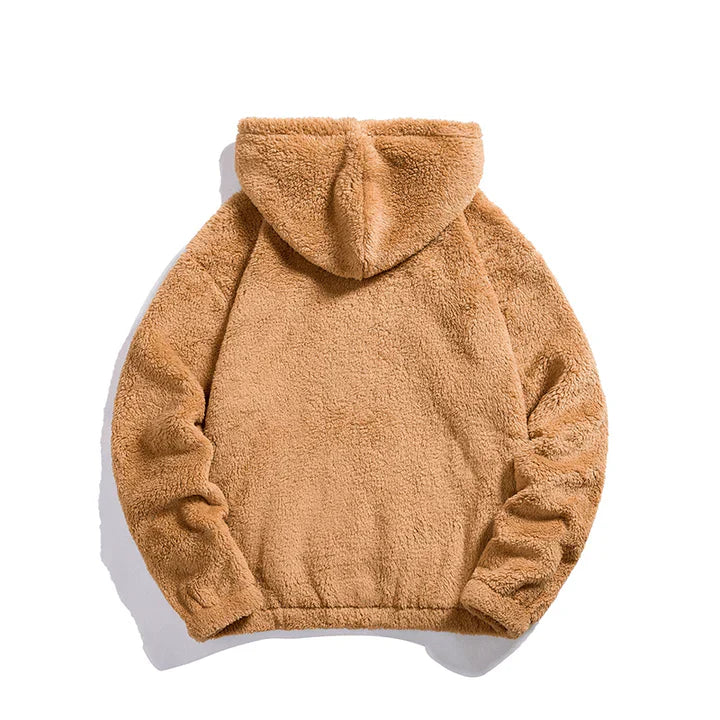 Dame Fleece Skjorte Hette Casual 3